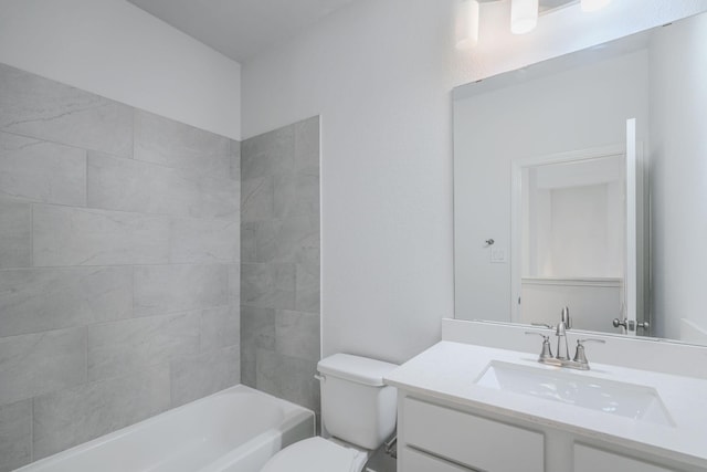 17010 Harpers Way, Conroe, TX 77385 - bathroom featuring vanity and tub / shower combination