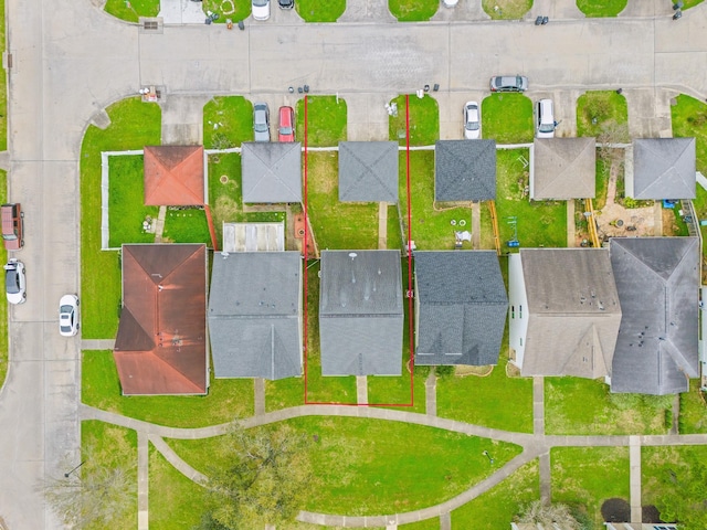 20931 Walder Ct, Katy, TX 77449 - aerial perspective of suburban area with property parcel outlined