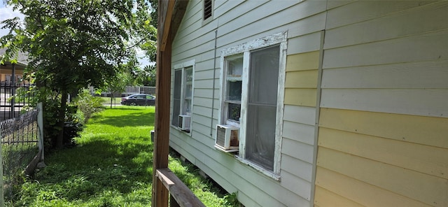 5518 Cochran St, Houston, TX 77009 - view of home's exterior with cooling unit