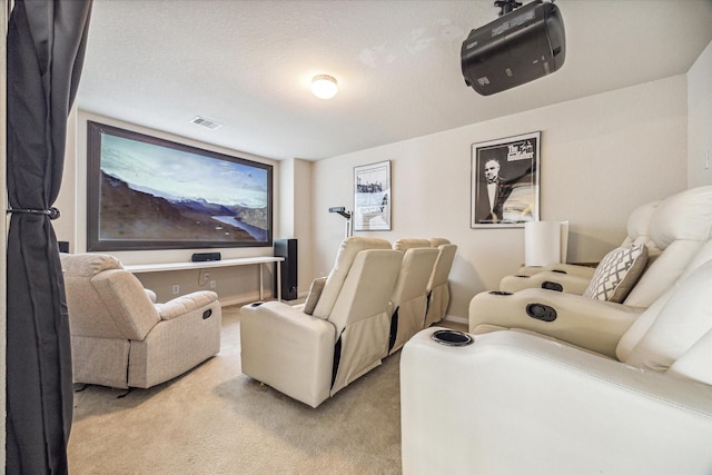 18314 Harvest Star Ct, Houston, TX 77084 - home theater with light colored carpet