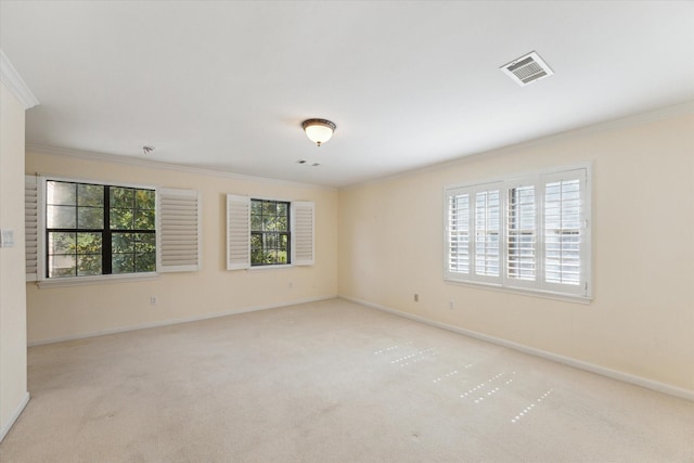 4932 Post Oak Timber Dr, Houston, TX 77056 - unfurnished room featuring ornamental molding and carpet flooring