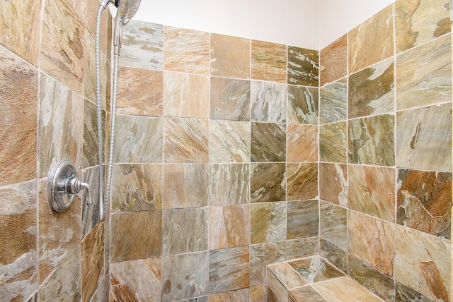5238 Nett St, Houston, TX 77007 - bathroom view of a tile shower
