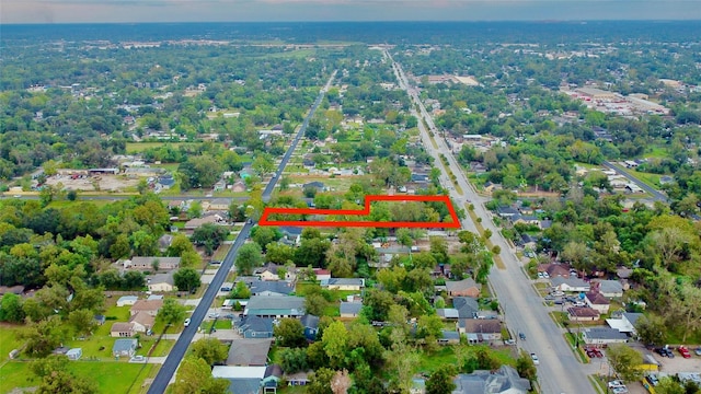 1815 Parker Rd, Houston, TX 77093 - aerial overview of property's location featuring property boundaries highlighted