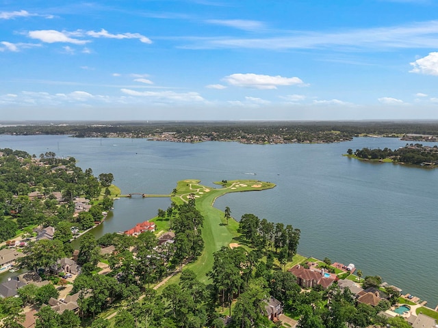 12311 Hawthorne Dr, Montgomery, TX 77356 - water view featuring nearby suburban area
