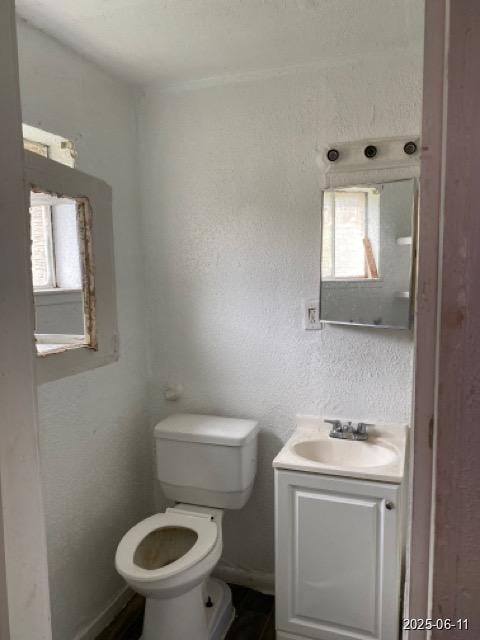 6605 Hogue St, Houston, TX 77087 - bathroom featuring vanity and toilet