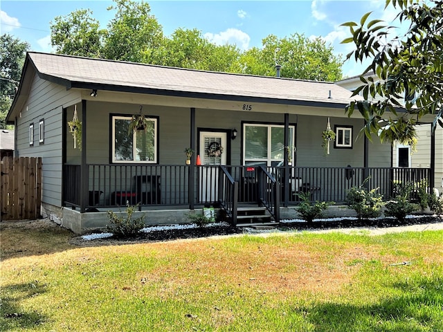 815 Leonard Ave, Richmond, TX 77469 - view of front of house with covered porch
