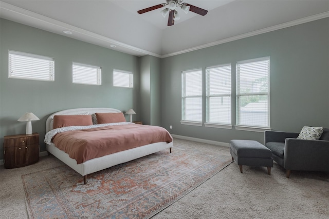 1207 W 25th St, Houston, TX 77008 - carpeted bedroom with baseboards and ceiling fan