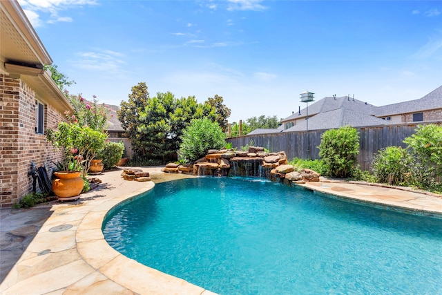 12902 Tamarack Bend Ln, Humble, TX 77346 - view of pool with a fenced backyard and a patio