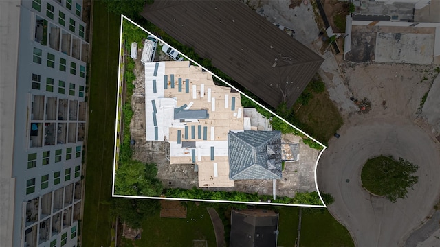5 Briar Dale Ct, Houston, TX 77027 - aerial view of property's location featuring property parcel outlined