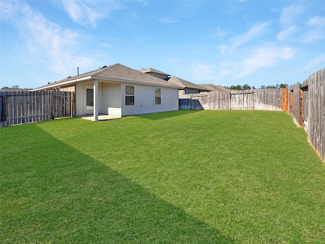 14047 Thunder Pines Dr, Conroe, TX 77302 - rear view of property with a fenced backyard and a patio
