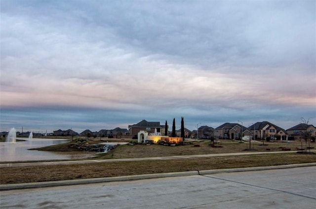 11215 Pavonia Creek Ct, Richmond, TX 77406 - view of yard featuring a residential view and a water view