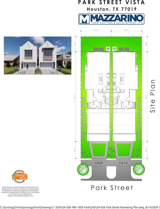 1609 Park St, Houston, TX 77019 - map / location