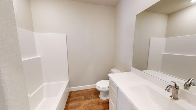 58 Lantana Ct, Lake Jackson, TX 77566 - bathroom featuring toilet and vanity