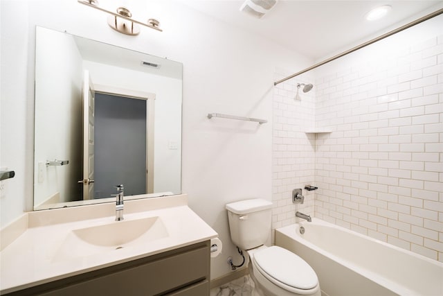 29423 Red Rocks Park Dr, Katy, TX 77494 - full bath featuring vanity and shower / washtub combination