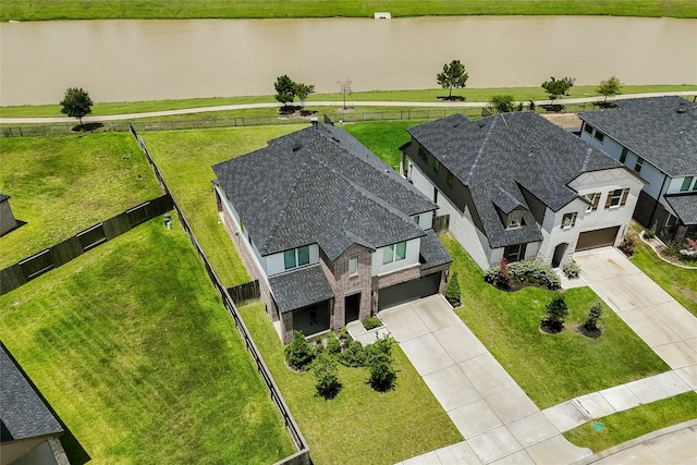 29423 Red Rocks Park Dr, Katy, TX 77494 - aerial perspective of suburban area with a nearby body of water