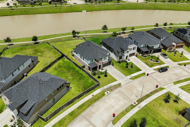 29423 Red Rocks Park Dr, Katy, TX 77494 - aerial perspective of suburban area featuring a large body of water