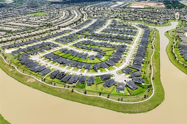 29423 Red Rocks Park Dr, Katy, TX 77494 - aerial view of residential area featuring a nearby body of water