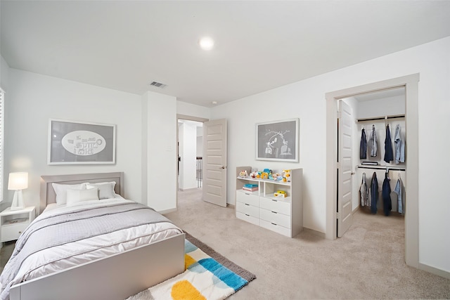 29423 Red Rocks Park Dr, Katy, TX 77494 - carpeted bedroom with baseboards and a spacious closet