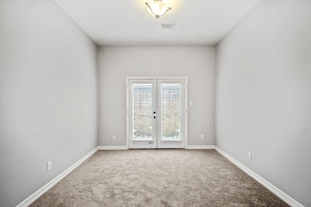 16115 Woodbend Trail Dr, Houston, TX 77070 - unfurnished room with french doors and carpet