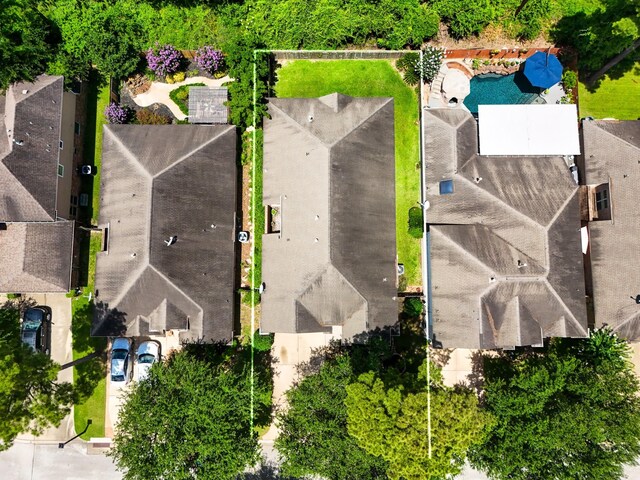 16115 Woodbend Trail Dr, Houston, TX 77070 - view of property location with property boundaries highlighted and a pool