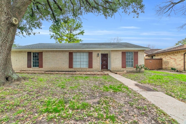 9403 Pinole Ln, Houston, TX 77086 - ranch-style home featuring brick siding
