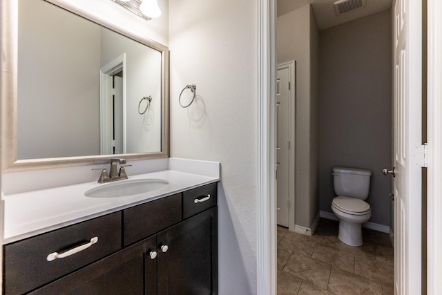 10318 Easterly Ln, Cypress, TX 77433 - bathroom featuring vanity and tile patterned floors