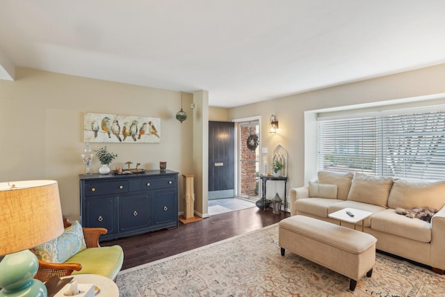 6355 Del Monte Dr Unit 64, Houston, TX 77057 - living area featuring wood finished floors