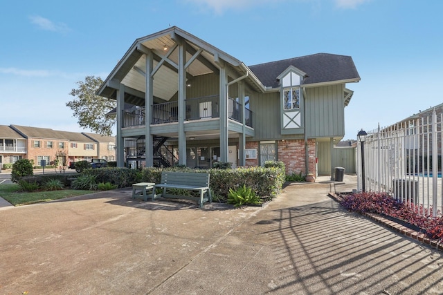 6355 Del Monte Dr Unit 64, Houston, TX 77057 - back of house with brick siding
