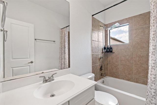 5223 Eigel St, Houston, TX 77007 - bathroom featuring vanity and shower / bath combination with curtain