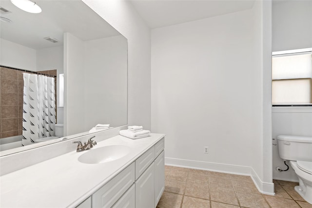 5223 Eigel St, Houston, TX 77007 - bathroom featuring vanity and tile patterned floors