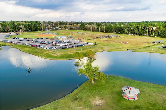 17427 Cyprian Cedar Ln, New Caney, TX 77357 - aerial view of a nearby body of water