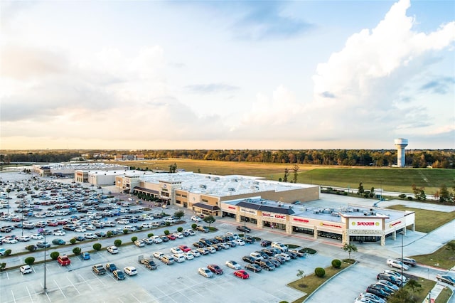17427 Cyprian Cedar Ln, New Caney, TX 77357 - bird's eye view of a commercial area and an industrial area