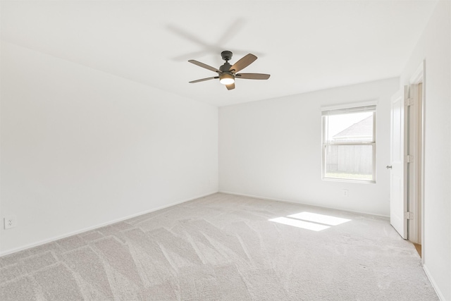 17427 Cyprian Cedar Ln, New Caney, TX 77357 - spare room featuring carpet floors and ceiling fan