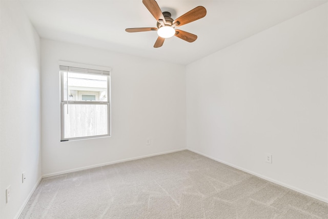 17427 Cyprian Cedar Ln, New Caney, TX 77357 - spare room with carpet floors and ceiling fan