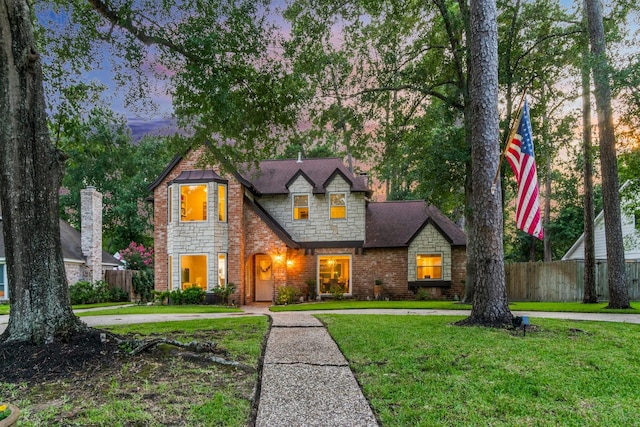 24111 Norchester Way, Spring, TX 77389 - view of front of home with stone siding