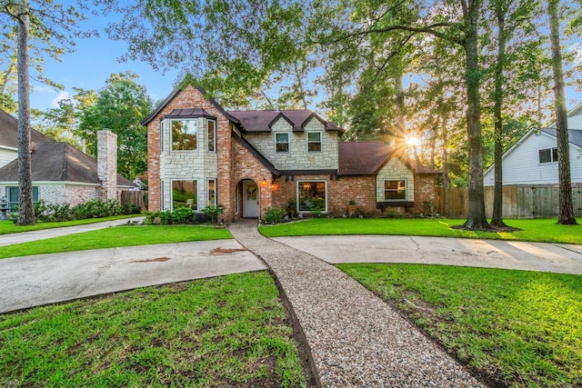 24111 Norchester Way, Spring, TX 77389 - english style home featuring brick siding