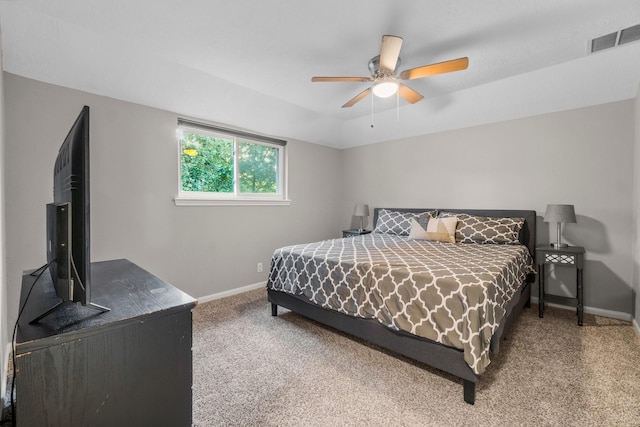 24111 Norchester Way, Spring, TX 77389 - bedroom featuring carpet flooring and ceiling fan