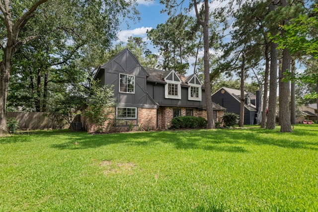 6515 Pebble Beach Dr, Houston, TX 77069 - tudor home with brick siding