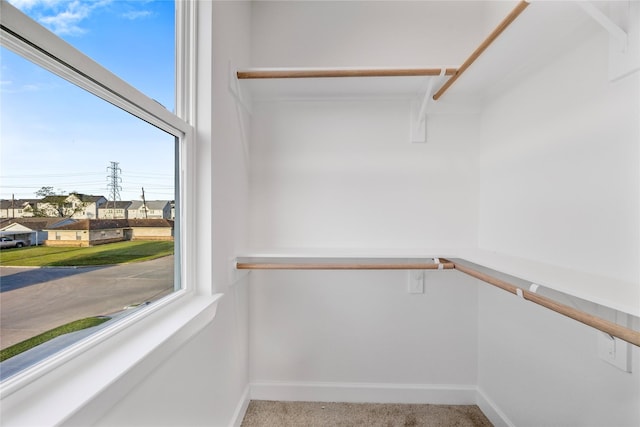 8646 Alcott Dr, Houston, TX 77080 - spacious closet featuring light colored carpet
