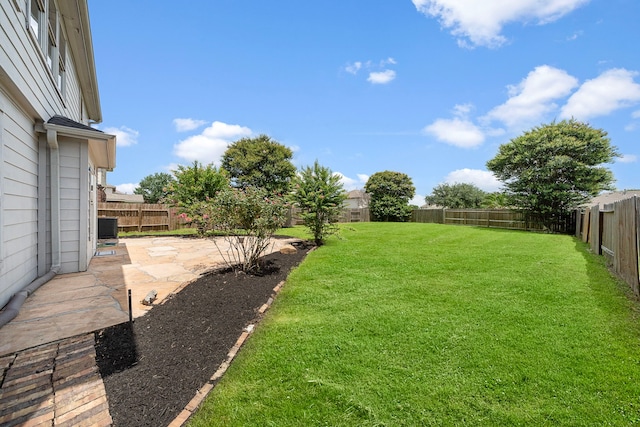 6306 Channelbrook Ln, Spring, TX 77379 - fenced backyard with a patio