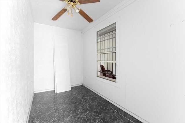 1028 N Victory Dr, Houston, TX 77088 - empty room with a ceiling fan