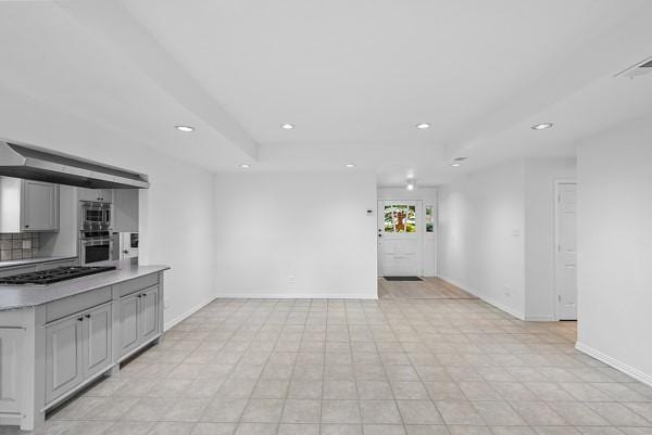14419 Crosshaven Dr, Houston, TX 77015 - unfurnished living room featuring recessed lighting and baseboards