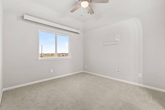 3506 Lake Bella Megan Dr, Katy, TX 77493 - carpeted empty room with a ceiling fan and baseboards