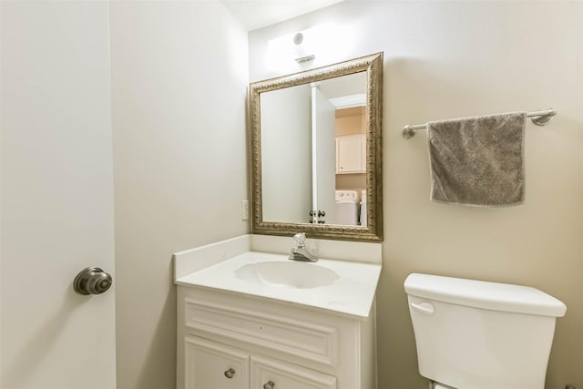 3914 Cherry Forest Dr, Houston, TX 77088 - bathroom featuring vanity and washer / clothes dryer