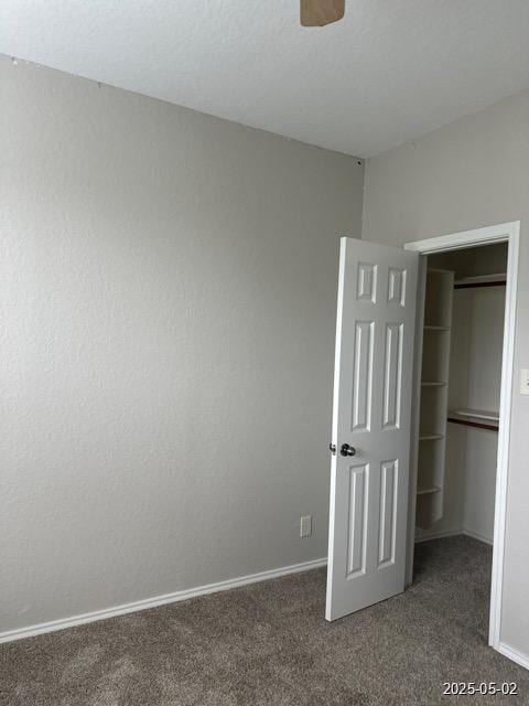 1715 Palmer Vw, San Antonio, TX 78260 - unfurnished bedroom featuring carpet floors, a spacious closet, and a closet