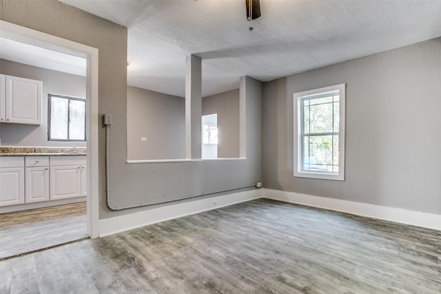 810-812 Maltby St Unit 6, Houston, TX 77011 - unfurnished dining area with light wood-style flooring