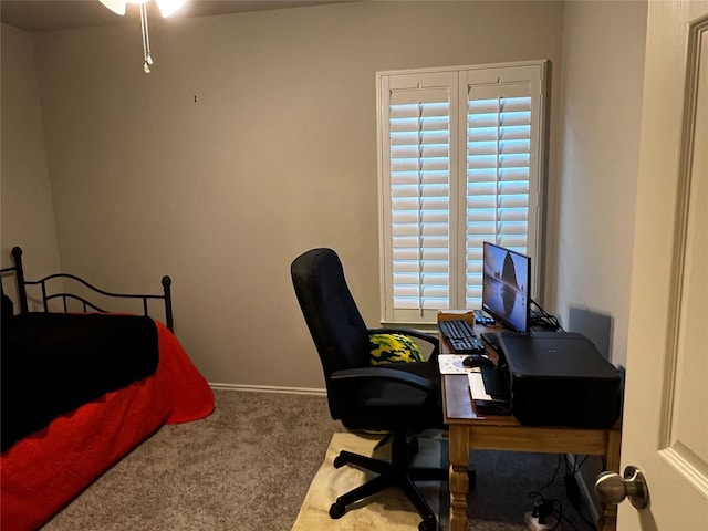 278 Cumberland Forest Dr, Magnolia, TX 77354 - bedroom featuring carpet flooring and an office area