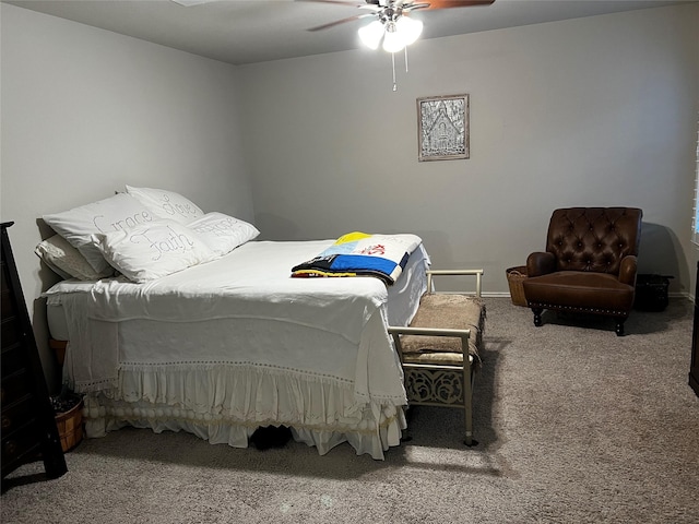 278 Cumberland Forest Dr, Magnolia, TX 77354 - carpeted bedroom with a ceiling fan and baseboards