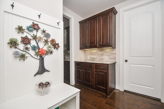2710 Indigo Manor Ln, Katy, TX 77494 - mudroom with dark wood finished floors