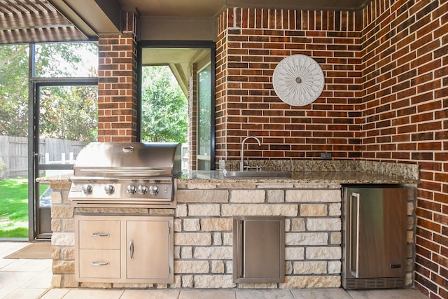 2710 Indigo Manor Ln, Katy, TX 77494 - view of patio featuring area for grilling